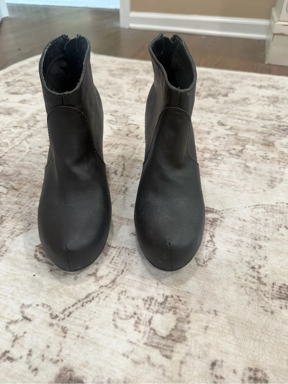 Steve Madden Regainn Black Ankle Bootie